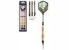 juegos de dardos para diana, punta blanda, dartres spider , cilindro de laton, peso 17g, punta de 6mm, presentaci�n estuche
