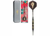 juegos de dardos para diana, punta blanda, dartres black luxe , cilindro de laton, peso 17g, punta de 6mm, presentaci�n estuche