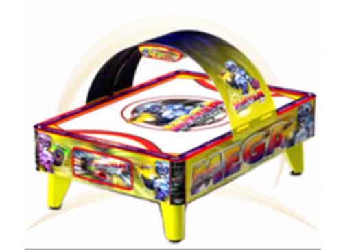 Mesa de Aire, Air Hockey, Presas AIRGAME MEGA, con lámpara túnel (nueva versión) - 4 jugadores