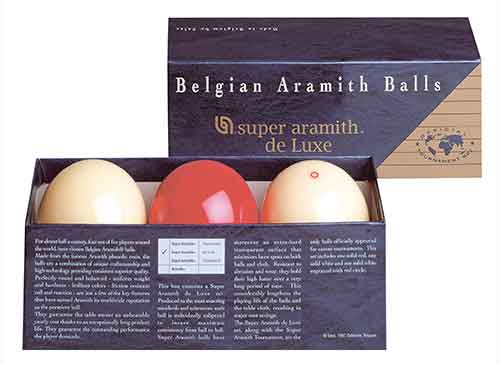 -juego bolas de billar carambola aramith luxe diámetro 61.5mm