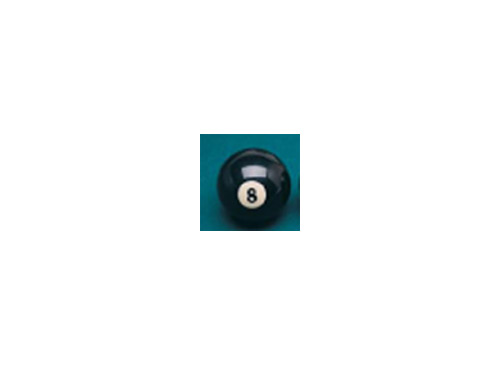 bola de billar nº 8 diámetro 50,8mm