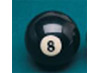 bola  billar negra nº 8 diámetro 57,2mm