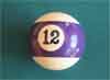 bola de billar nº 12 diámetro 57,2mm