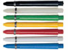 juego de cañas para dardos, "jocky wilson", nylon, longitud 48mm, colores (juego = 3 unidades)
