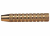 cilindro laton para dardos, peso 15g, longitud 46mm, diámetro caña 4mm, diámetro punta 6mm, base