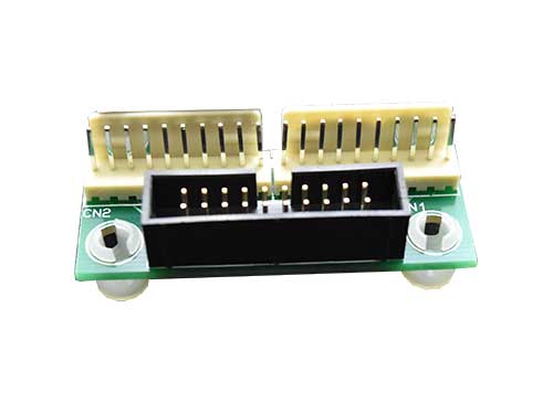Adaptador para placa de sensores, para dianas Compumatic Minidart 350 con cable plano azul/gris de 17 + 17 hilos, conector de 17 + 17 pines
