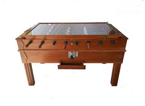 - Futbolín modelo "FutbolinTuriaPRO"  con cúpula