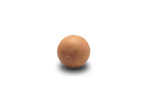 - bola madera raiz de boj para futbolines, diámetro 33mm peso 19gr, más dura y pesada que las de madera de haya