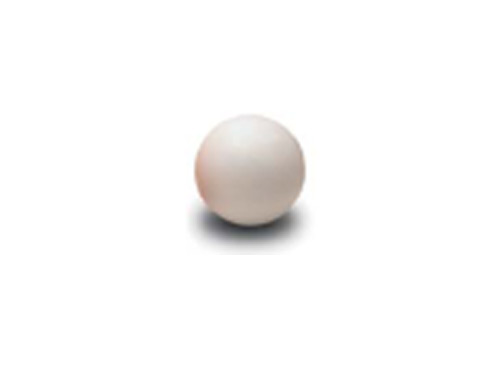 - bola plastico blanca para futbolines, diámetro 34mm, peso  18gr, normal