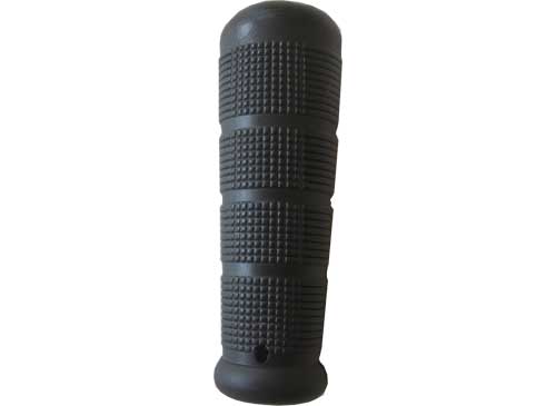 puño, mango, de goma, pvc, negro, para barra de futbolín de 14 mm,  largo 11 cm, compatible futbolín presas