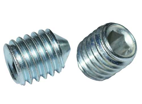 tornillo para tope metálico para barra del portero de futbolín tipo cataluña , medidas 8x10 mm, inox.
